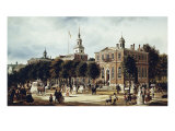 Philadelphia in 1858 Giclee Print by Ferdinand Reichardt