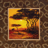 Savannah Sunset II Posters by Madou Savannah Sunset II Posters by Madou