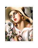 Portrait of a Girl Posters by Tamara de Lempicka