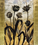 Tulip Silhouette Art by Erin Lange