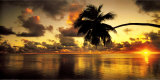 Lagon Aitutaki, îles Cook Affiches par Peter Hendrie