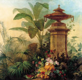 Flowers and Tropical Plants Art par Jean Capeinick