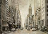 To The Chrysler Building Lámina por Matthew Daniels To The Chrysler Building Lámina por Matthew Daniels