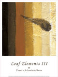 Leaf Elements III Láminas por Ursula Salemink-Roos