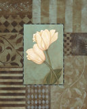 Tulipes turquoises Poster par Stephanie Marrott