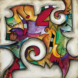 Swirl I Pósters por Eric Waugh
