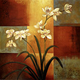 Orchidée blanche Posters par Jill Deveraux