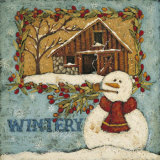 Wintery Days Posters by Rebecca Carter
