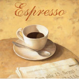 Espresso Cup Prints by Fabrice De Villeneuve