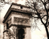 Arc de Triumphe Affiche par Judy Mandolf