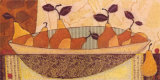 Bowl of Pears Kunstdruck von Penny Feder