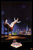 Vegas Moon Prints by Rafal Olbinski