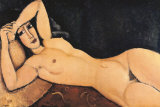 Nu rouge Affiches par Amedeo Modigliani