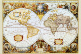 Map of the World Posters