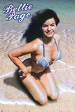 Bettie Page - In the Sand Posters