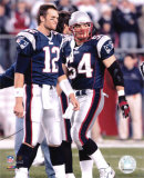 Tom Brady  and Tedy Bruschi Photo