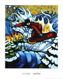 Last Run Prints by Jon Baker