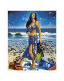 Topanga Blue Poster di Croci