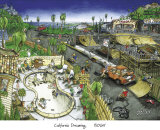 California Dreaming Prints by BOGY (Aaron Bogushefsky)
