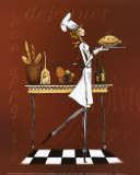 Sassy Chef I Prints by Mara Kinsley