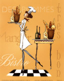 Sassy Chef IV Posters by Mara Kinsley