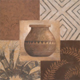 Swahili Vase II Print by Viv Bowles