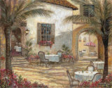 Courtyard Ambiance Prints by Ruane Manning Courtyard Ambiance Prints by Ruane Manning