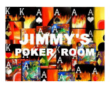 JIMMY'S POKER ROOM SIGN POKER ABSTRACT ART ARTS PAINTING DECOR WPT WSOP POPULAR CASINO LAS VEGAS Lámina giclée por Teo Alfonso JIMMY'S POKER ROOM SIGN POKER ABSTRACT ART ARTS PAINTING DECOR WPT WSOP POPULAR CASINO LAS VEGAS Lámina giclée por Teo Alfonso