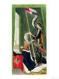 Queen Margaret of Scotland, after a Painting of About 1483 at Hampton Court Giclee Print by Henry Shaw