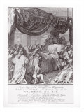 William III on His Deathbed Giclee-trykk av Pieter Van Den Berge