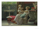 Mother's Darling Giclee Print by Guglielmo Zocchi