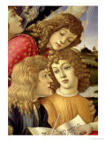 The Madonna of the Magnificat, Detail of Three Boys, 1482 Giclee Print by Sandro Botticelli