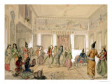 Harem Feast, Tehran Giclee Print by Amadeo Preziosi