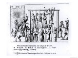Many Poor Women Imprisoned and Hanged for Witches Giclee Print Many Poor Women Imprisoned and Hanged for Witches Giclee Print