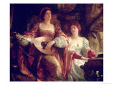 The Duet Lámina giclée por Frank Bernard Dicksee
