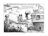 Satirical Cartoon About the State of Ireland in the 1830s Giclee Print Satirical Cartoon About the State of Ireland in the 1830s Giclee Print