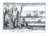 The Pope's Bull Against the Queen in 1570 Giclee Print by Friedrich Van Hulsen