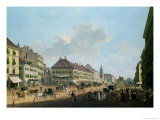 Vienna, the Promenade, 1824 Giclee Print by Franz Scheyerer Vienna, the Promenade, 1824 Giclee Print by Franz Scheyerer
