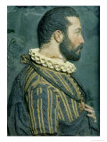 Portrait Relief of Francis I, King of France reproduction procédé giclée par Benvenuto Cellini