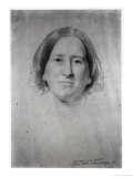 First Study for the Portrait of George Eliot 1860 Giclee Print by Samuel Laurence First Study for the Portrait of George Eliot 1860 Giclee Print by Samuel Laurence