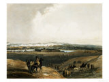 Fort Union on the Missouri, Plate 28 from Volume 2 of "Travels in the Interior of North America" Giclee Print by Karl Bodmer