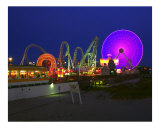 The Lights of Wildwood, New Jersey Photographic Print by George Oze