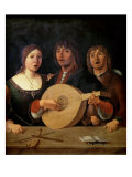 A Concert Giclee Print by Lorenzo Costa