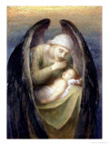 Death Crowning Innocence, 1899 Giclee Print by George Frederick Watts