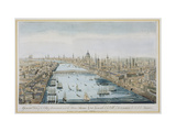 A General View of the City of London and the River Thames, Plate 2 from A General View of the City of London and the River Thames, Plate 2 from