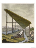 Slaves Washing the Silt to Find Diamonds at Mandanga, Brazil, Late 18th Century Giclee-trykk av D.k. Bonatti