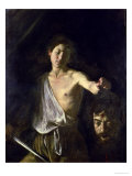 David with the Head of Goliath, 1606 Giclée-Druck von Caravaggio 