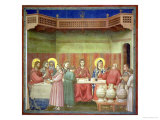 The Marriage Feast at Cana, circa 1305 reproduction procédé giclée par Giotto di Bondone 