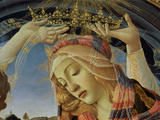 The Madonna of the Magnificat, Detail of the Virgin's Face and Crown, 1482 Giclée-tryk af Sandro Botticelli The Madonna of the Magnificat, Detail of the Virgin's Face and Crown, 1482 Giclée-tryk af Sandro Botticelli
