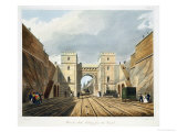 Moorish Arch, Looking from the Tunnel, Plate 10 from Moorish Arch, Looking from the Tunnel, Plate 10 from